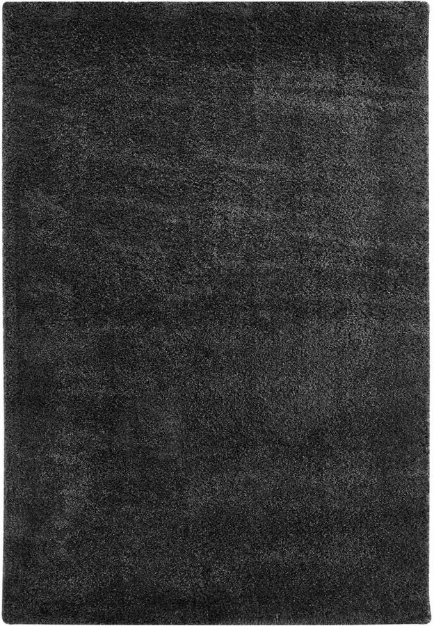 My home Hoogpolig vloerkleed CANBERRA Uni kleuren zacht & knuffelig woonkamer slaapkamer - Foto 6