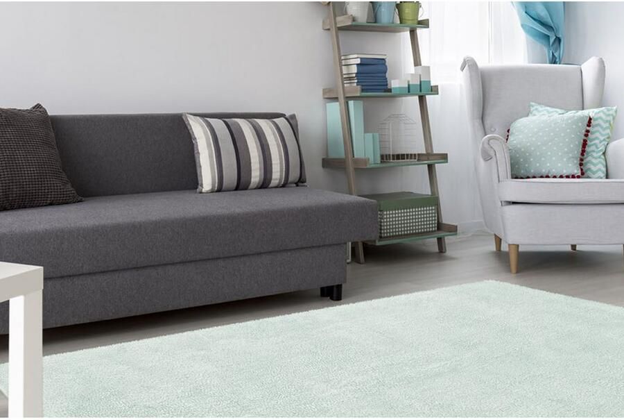 Kayoom Vloerkleed Bali 110 pluizig en zacht effen kleuren hoogpolig hoogwaardige materialen - Foto 3