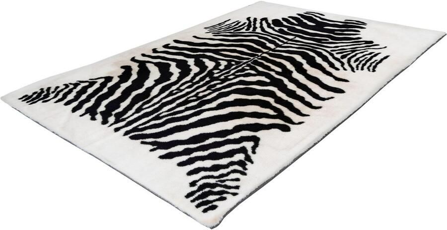 My home Hoogpolig vloerkleed Elias Vacht-look woonkamer - Foto 5