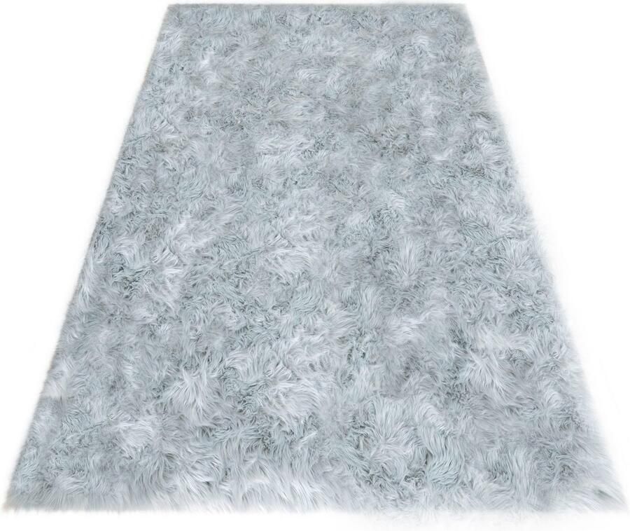 My home Hoogpolig vloerkleed Kalua verschillende vormen Imitatiebont zacht unikleuren woonkamer slaapkamer eetkamer - Foto 5