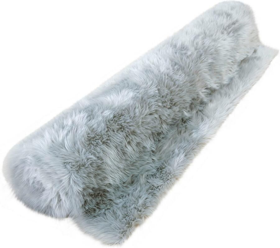 My home Hoogpolig vloerkleed Kalua verschillende vormen Imitatiebont zacht unikleuren woonkamer slaapkamer eetkamer - Foto 3