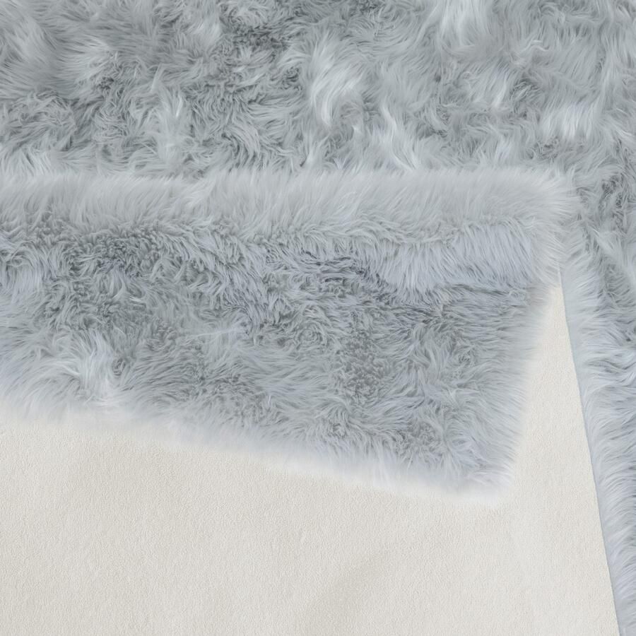 My home Hoogpolig vloerkleed Kalua verschillende vormen Imitatiebont zacht unikleuren woonkamer slaapkamer eetkamer