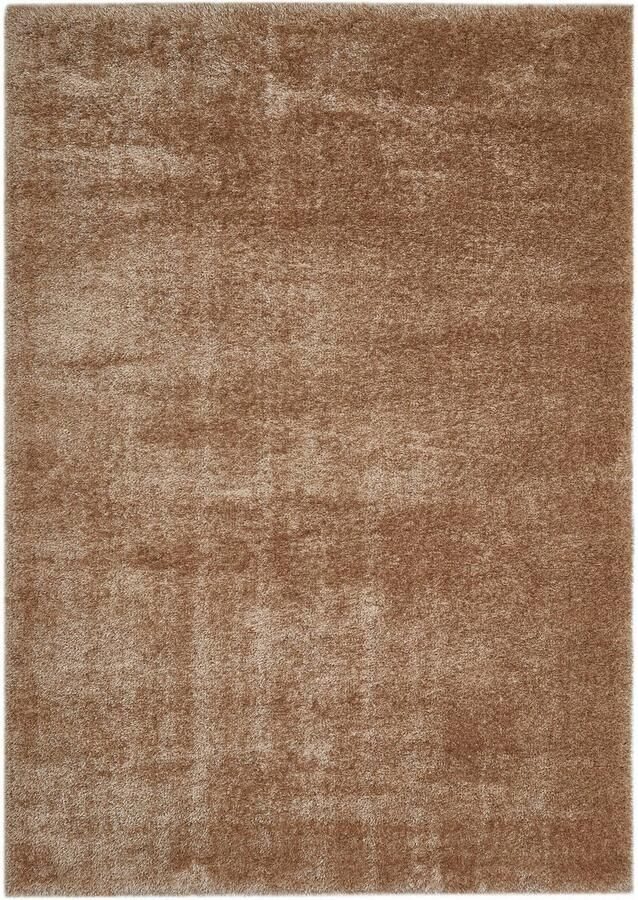 My home Hoogpolig vloerkleed LAHTI Effen kleuren zacht en knuffelig ideaal voor de woonkamer en slaapkamer - Foto 3