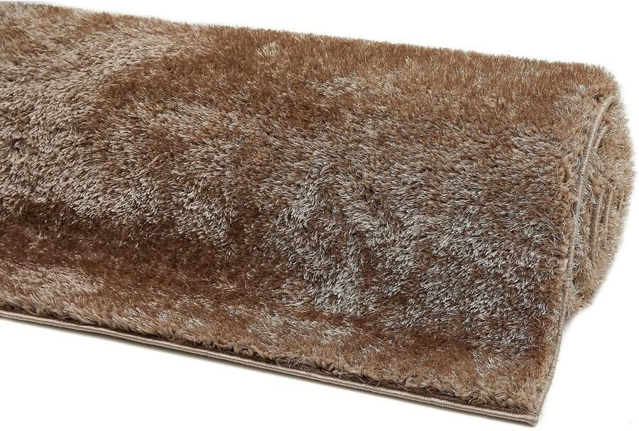 My home Hoogpolig vloerkleed LAHTI Effen kleuren zacht en knuffelig ideaal voor de woonkamer en slaapkamer - Foto 4