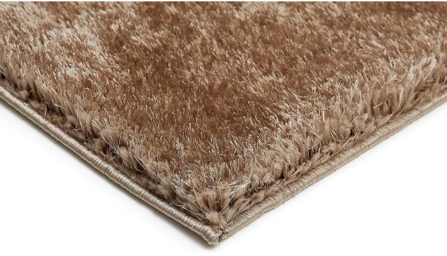 My home Hoogpolig vloerkleed LAHTI Effen kleuren zacht en knuffelig ideaal voor de woonkamer en slaapkamer - Foto 9