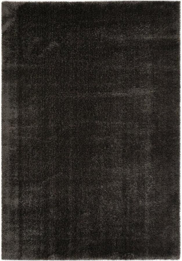 My home Hoogpolig vloerkleed LAHTI Effen kleuren zacht en knuffelig ideaal voor de woonkamer en slaapkamer - Foto 3