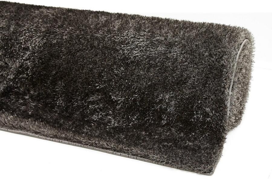 My home Hoogpolig vloerkleed LAHTI Effen kleuren zacht en knuffelig ideaal voor de woonkamer en slaapkamer - Foto 6