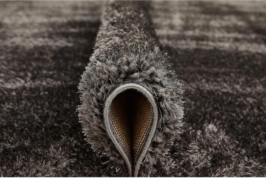 My home Hoogpolig vloerkleed LAHTI Effen kleuren zacht en knuffelig ideaal voor de woonkamer en slaapkamer - Foto 5