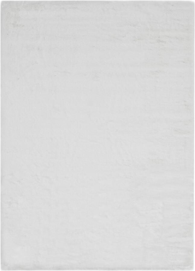 My home Hoogpolig vloerkleed Lugano Kunstbont effen kleuren zeer zacht en knuffelig - Foto 5