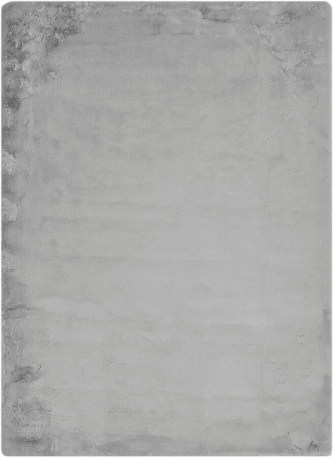 My home Hoogpolig vloerkleed Lugano Kunstbont effen kleuren zeer zacht en knuffelig - Foto 5