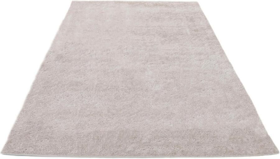 My home Hoogpolig vloerkleed Malin Shaggy in unikleuren uni licht glanzend bijzonder zacht - Foto 10