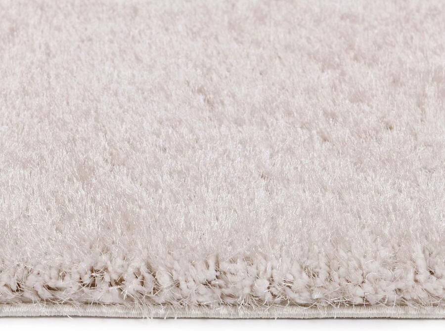 My home Hoogpolig vloerkleed Malin Shaggy in unikleuren uni licht glanzend bijzonder zacht - Foto 8
