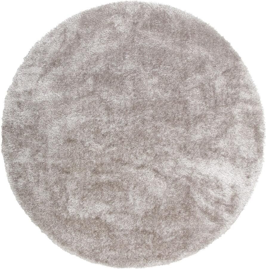 My home Hoogpolig vloerkleed Malin Unikleuren licht glanzend bijzonder zacht door microvezel - Foto 3