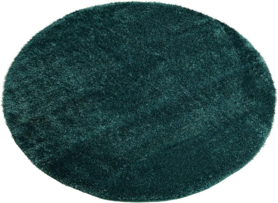 My home Hoogpolig vloerkleed Malin Unikleuren licht glanzend bijzonder zacht door microvezel - Foto 5