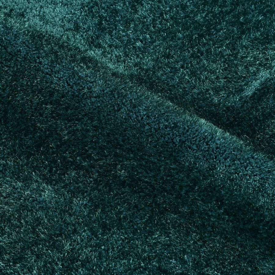 My home Hoogpolig vloerkleed Malin Unikleuren licht glanzend bijzonder zacht door microvezel