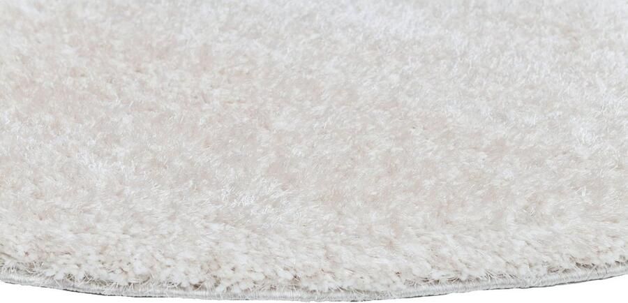 My home Hoogpolig vloerkleed Malin Unikleuren licht glanzend bijzonder zacht door microvezel - Foto 6