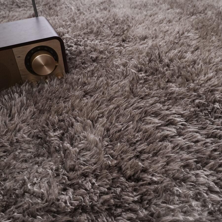 My home Hoogpolig vloerkleed Micro Shaggy van zachte microvezel zacht unikleuren woonkamer slaapkamer kinderkamer - Foto 2
