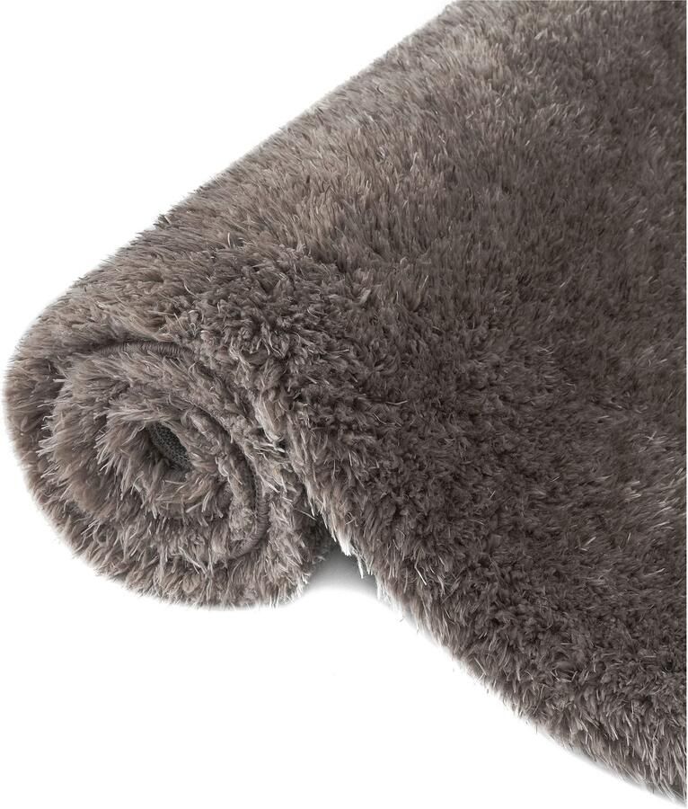 My home Hoogpolig vloerkleed Micro Shaggy van zachte microvezel zacht unikleuren woonkamer slaapkamer kinderkamer - Foto 9