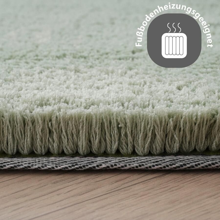 My home Hoogpolig vloerkleed Microvezeltapijt Magong bijzonder zacht zeer fijne pool uni tapijten woonkamer slaapkamer kinderkamer gang brug - Foto 7