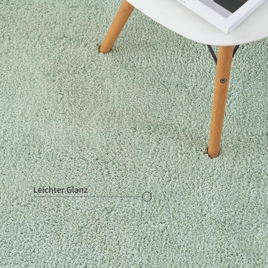 My home Hoogpolig vloerkleed Microvezeltapijt Magong bijzonder zacht zeer fijne pool uni tapijten woonkamer slaapkamer kinderkamer gang brug - Foto 2