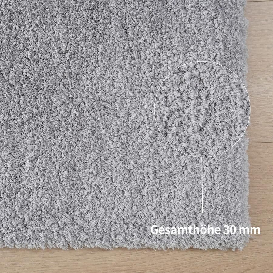 My home Hoogpolig vloerkleed Microvezeltapijt Magong bijzonder zacht zeer fijne pool uni tapijten woonkamer slaapkamer kinderkamer gang brug - Foto 5