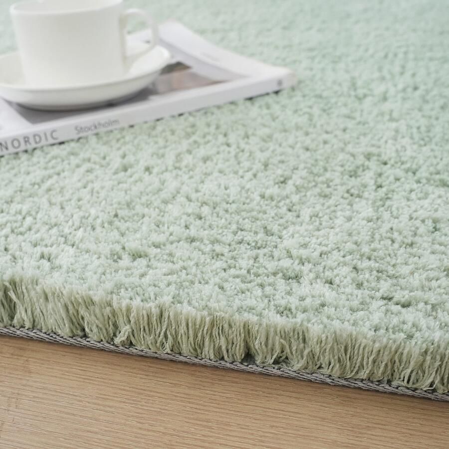 My home Hoogpolig vloerkleed Microvezeltapijt Magong bijzonder zacht zeer fijne pool uni tapijten woonkamer slaapkamer kinderkamer gang brug - Foto 5