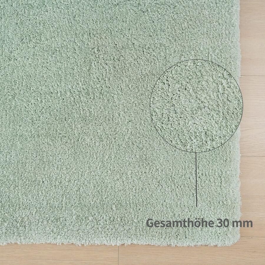 My home Hoogpolig vloerkleed Microvezeltapijt Magong bijzonder zacht zeer fijne pool uni tapijten woonkamer slaapkamer kinderkamer gang brug - Foto 7