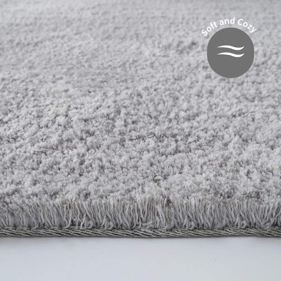 My home Hoogpolig vloerkleed Microvezeltapijt Magong bijzonder zacht zeer fijne pool uni tapijten woonkamer slaapkamer kinderkamer gang brug - Foto 6