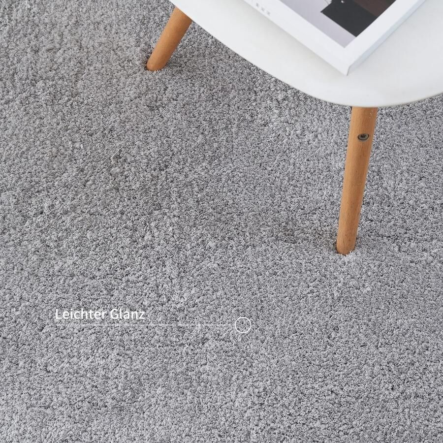 My home Hoogpolig vloerkleed Microvezeltapijt Magong bijzonder zacht zeer fijne pool uni tapijten woonkamer slaapkamer kinderkamer gang brug - Foto 7