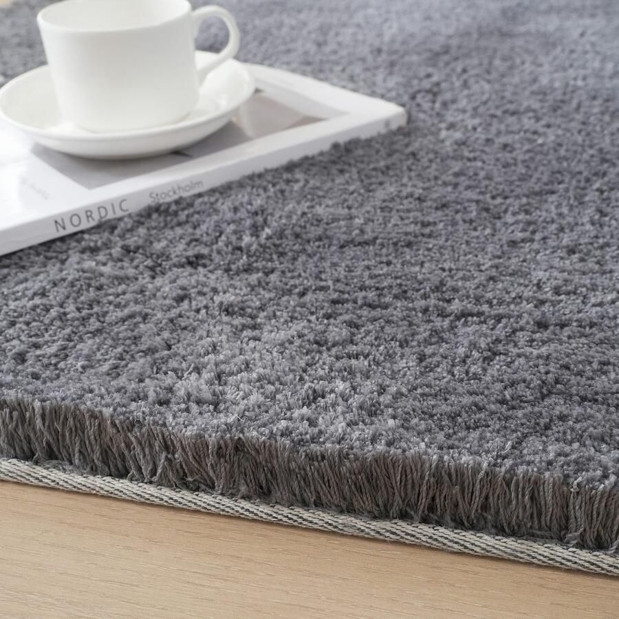 My home Hoogpolig vloerkleed Microvezeltapijt Magong bijzonder zacht zeer fijne pool uni tapijten woonkamer slaapkamer kinderkamer gang brug - Foto 6