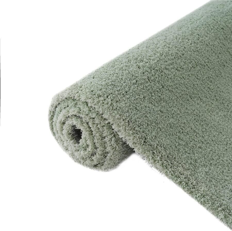 My home Hoogpolig vloerkleed Microvezeltapijt Magong bijzonder zacht zeer fijne pool uni woonkamer slaapkamer kinderkamer ook rond en als loper - Foto 9