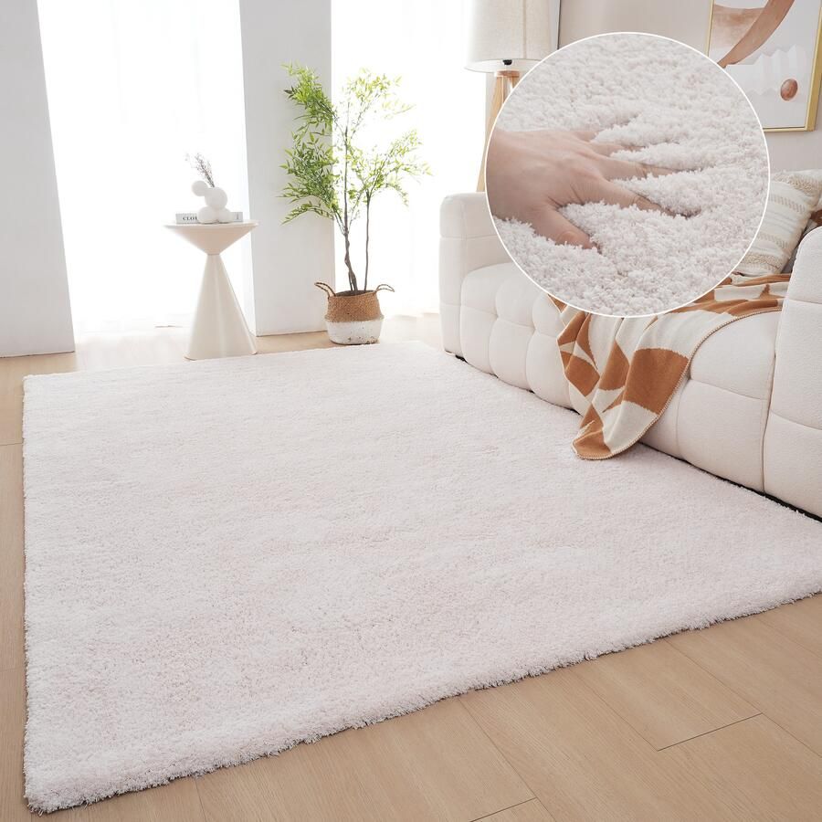 My home Hoogpolig vloerkleed Microvezeltapijt Magong bijzonder zacht zeer fijne pool uni woonkamer slaapkamer kinderkamer ook rond en als loper - Foto 12