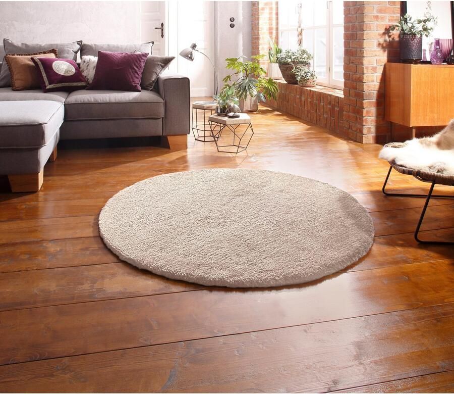 My home Hoogpolig vloerkleed Microvezeltapijt Magong bijzonder zacht zeer fijne pool unikleur zachte vloerkleden woonkamer slaapkamer kinderkamer - Foto 3