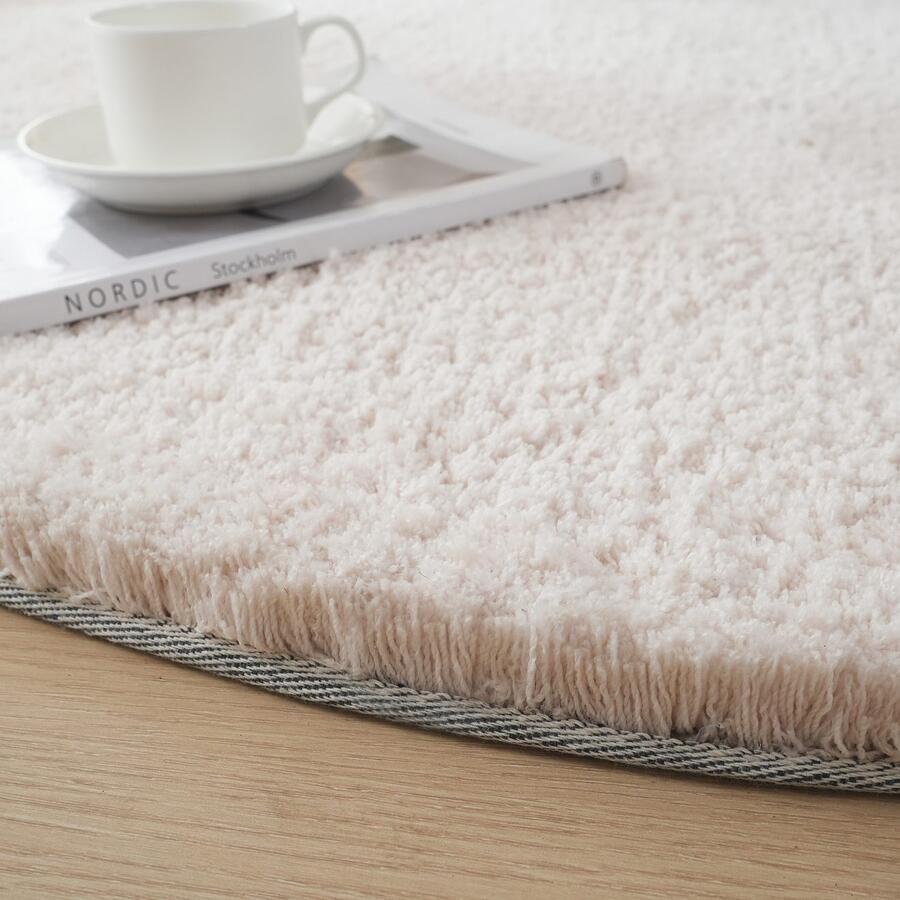 My home Hoogpolig vloerkleed Microvezeltapijt Magong bijzonder zacht zeer fijne pool unikleur zachte vloerkleden woonkamer slaapkamer kinderkamer - Foto 3