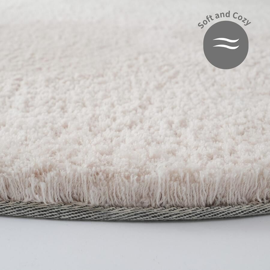 My home Hoogpolig vloerkleed Microvezeltapijt Magong bijzonder zacht zeer fijne pool unikleur zachte vloerkleden woonkamer slaapkamer kinderkamer - Foto 4