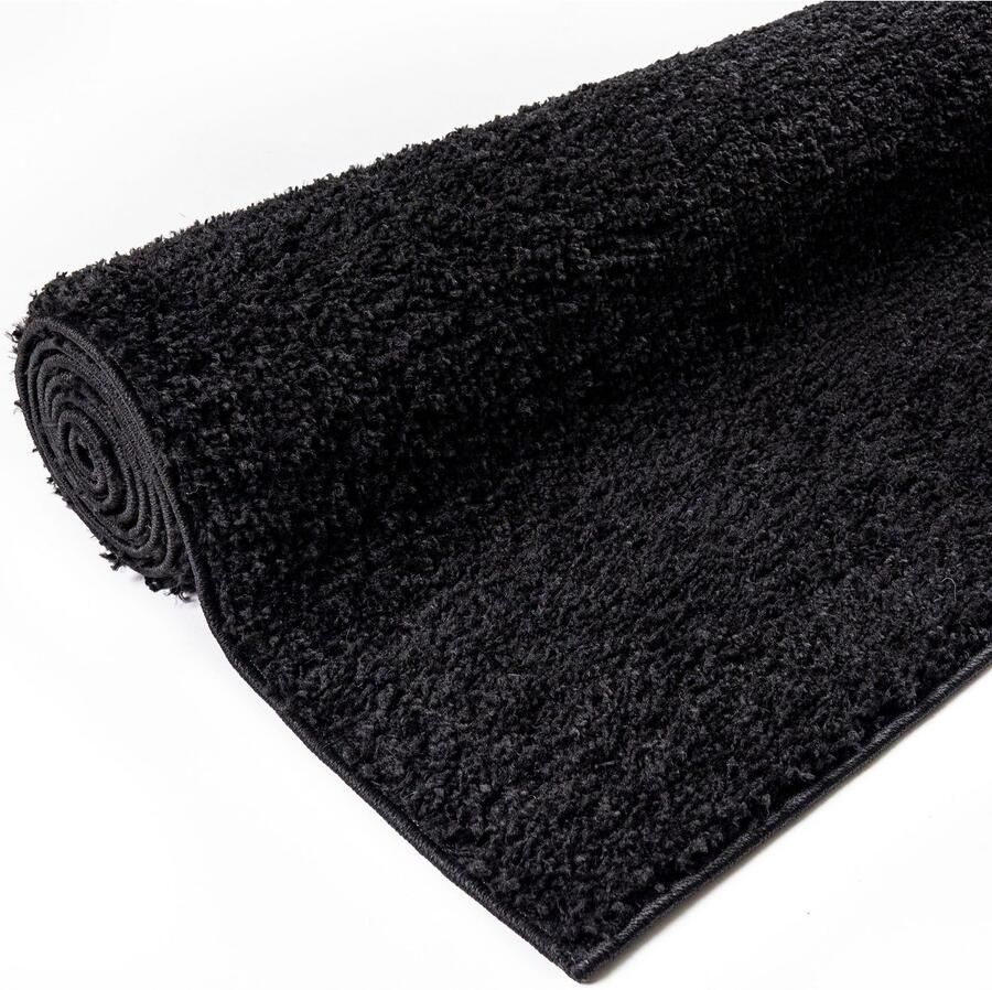 My home Hoogpolig vloerkleed Shaggy 30 Tapijt uni kleuren bijzonder zacht en knuffelig klantenfavoriet - Foto 4