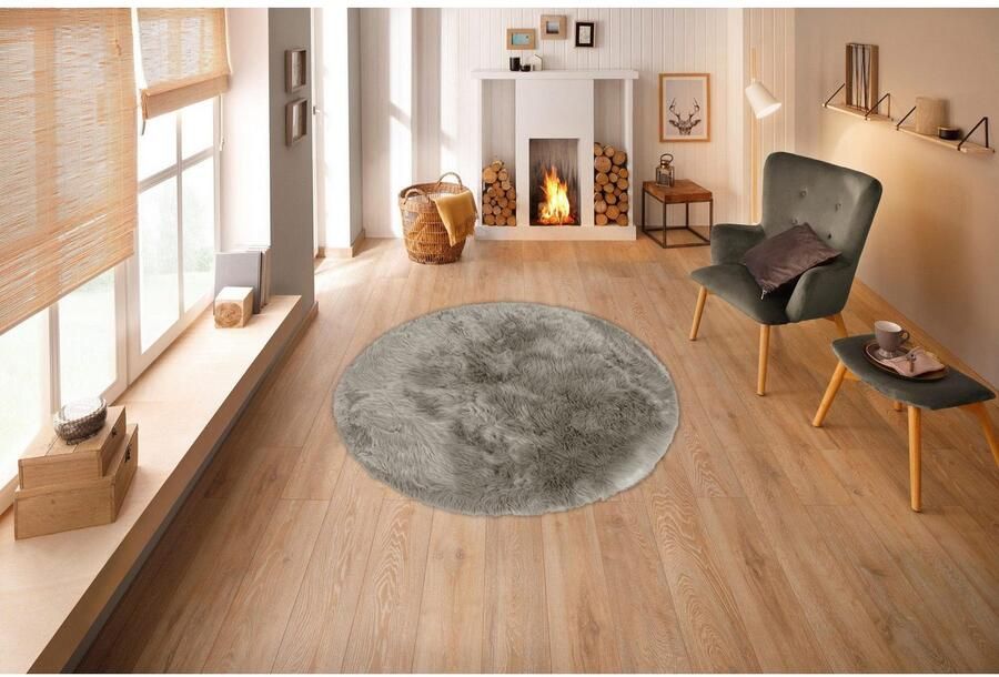 My home Hoogpolig vloerkleed Valeria schapenvacht tapijt knuffelig Imitatiebont zachte vloerkleden woonkamer slaapkamer eetkamer - Foto 12