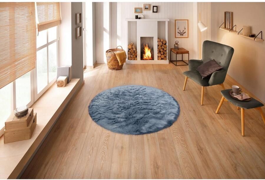 My home Hoogpolig vloerkleed Valeria schapenvacht tapijt knuffelig Imitatiebont zachte vloerkleden woonkamer slaapkamer eetkamer - Foto 5