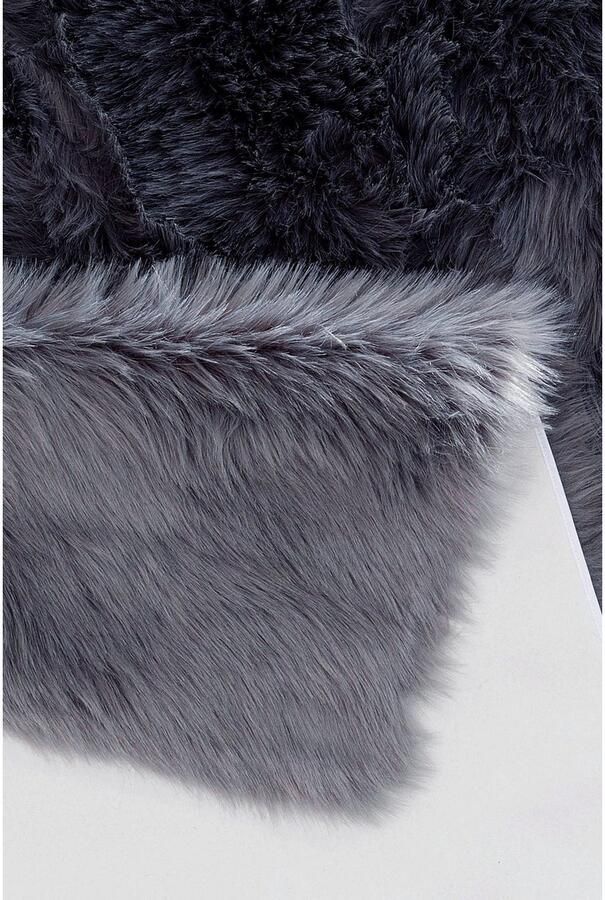 My home Hoogpolig vloerkleed Valeria vachtkleed knuffelig zacht Imitatiebont zachte vloerkleden woonkamer slaapkamer eetkamer - Foto 5