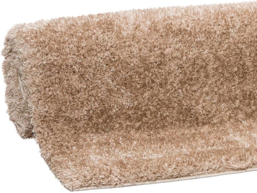 My home Hoogpolige loper Malin Unikleuren licht glanzend bijzonder zacht door microvezel - Foto 5