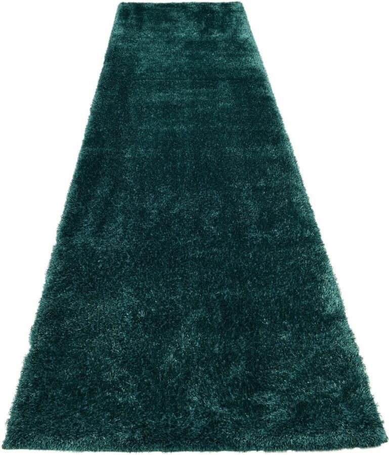 My home Hoogpolige loper Malin Unikleuren licht glanzend bijzonder zacht door microvezel - Foto 5