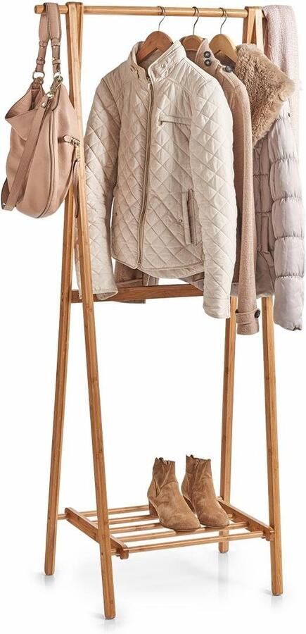 My home Kledingrek Kledingstandaard Bamboo - Foto 9