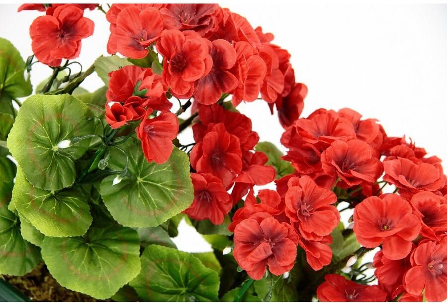 My home Kunstbloem Geranium Kunstgeraniums (2 stuks) - Foto 3