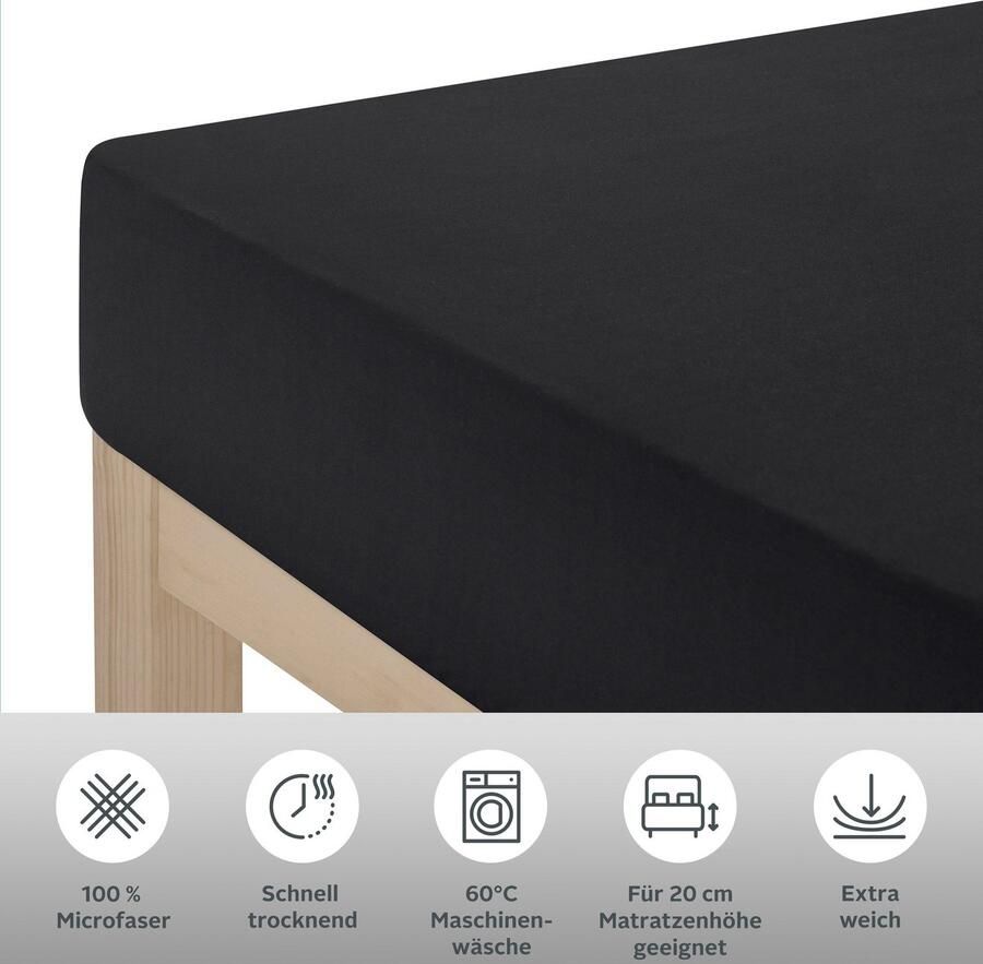 My home Laken Desner Microfiber voor matrassen tot 20 cm hoogte 100% polyester beddengoed - Foto 7