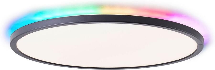 My home Led-plafondlamp Elliot Ø 42 cm 2400 lumen 3000-6500 Kelvin wit zwart (1 stuk) - Foto 6