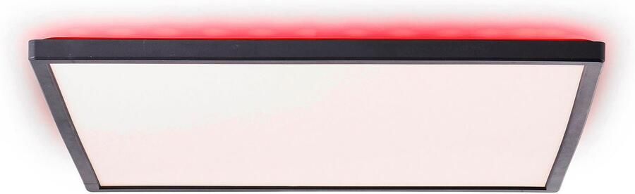 My home Led-plafondlamp Elliot 42 x 42 cm 2500 lumen 3000-6500 kelvin wit zwart (1 stuk) - Foto 7