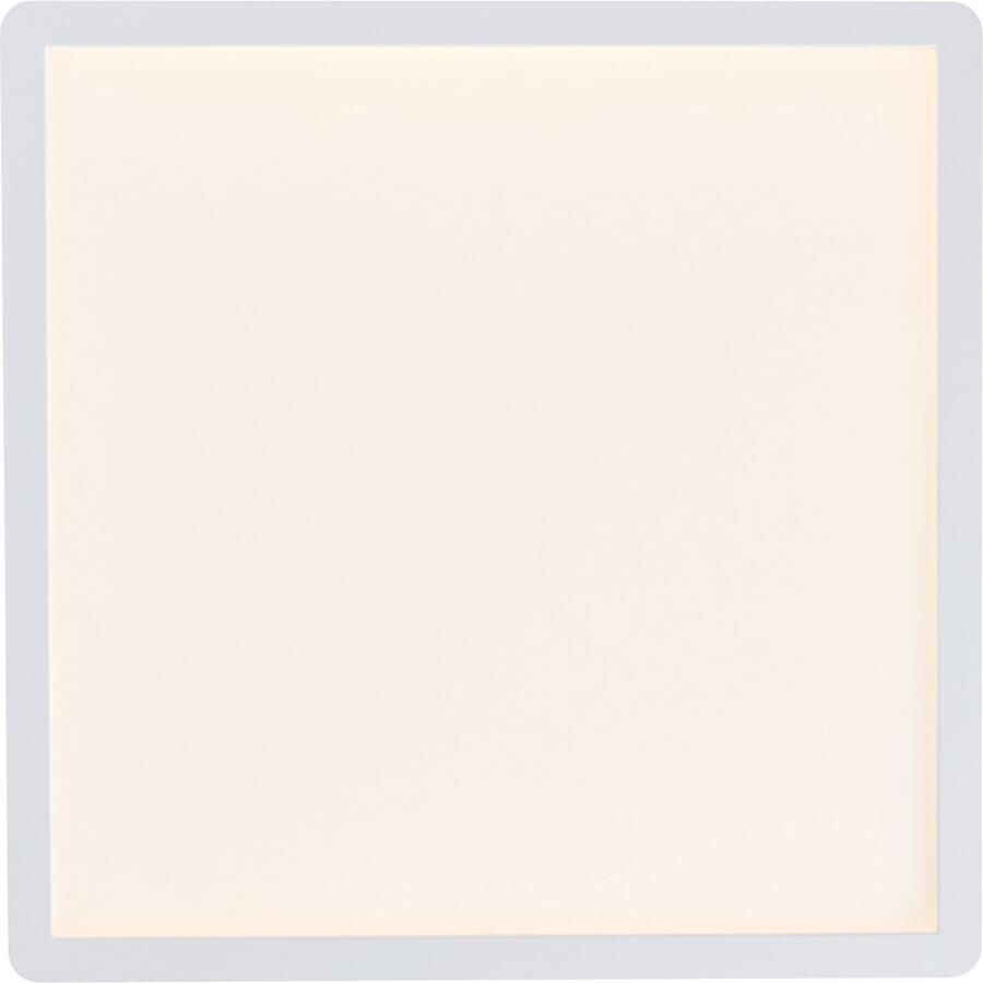 My home Led-plafondlamp Enno Plafondlamp plafondpaneel CCT kleurtemperatuurregeling afstandsbediening (1 stuk)