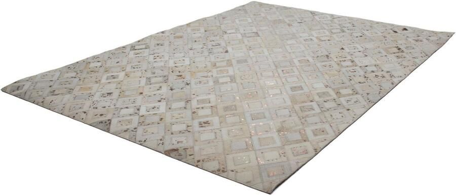 Kayoom Creme Grijs vloerkleed 160x230 cm A-symmetrisch patroon Geruit Modern - Foto 10