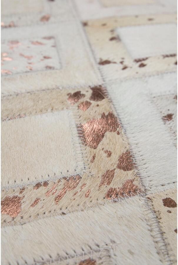 Kayoom Creme Grijs vloerkleed 160x230 cm A-symmetrisch patroon Geruit Modern - Foto 4