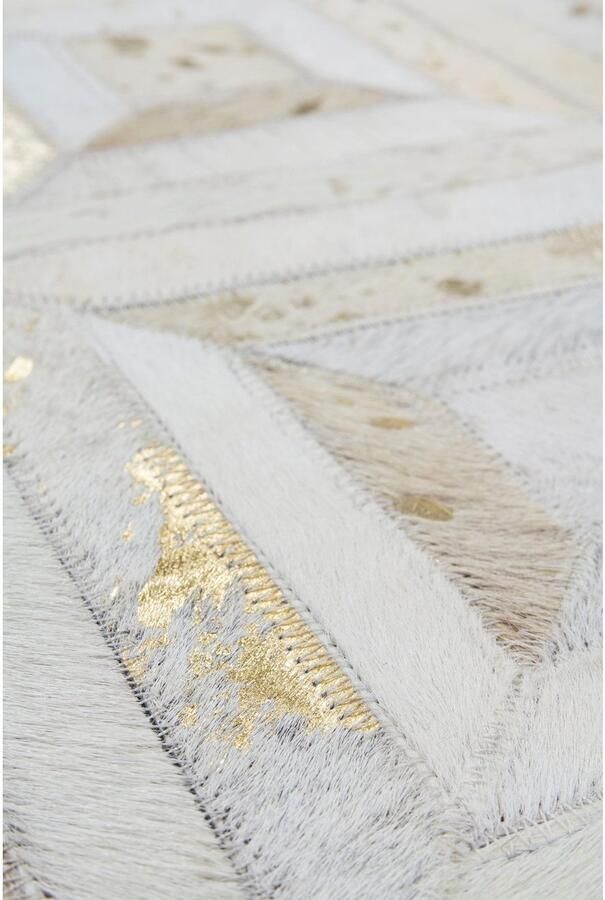 Kayoom Vloerkleed Spark 410 100% leer uniek pluisvrij geschikt voor allergieën & vloerverwarming - Foto 4